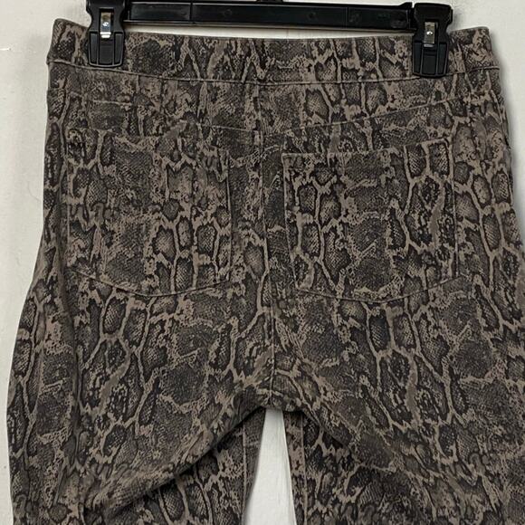Spanx Ankle Jeanish Legging Taupe Snakeskin size Medium - Picture 5 of 8